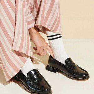 Freda Salvador Black Loafers